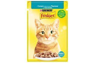 Friskies (Фрискис) консерви для дорослих котів з тунцем в підливі 85г х 26шт 12399635/П фото