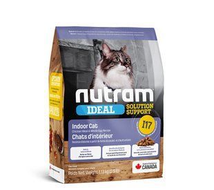 Сухой корм I17 Nutram Ideal Solution Support Indoor 1.13 кг для взрослых кошек, живущих в помещении I17_(1,13kg) фото