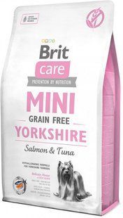 Brit Care Sensitive Grain Free Yorkshire 2 кг корм для собак породы йоркширский терьер с лососем 170779/0190 фото