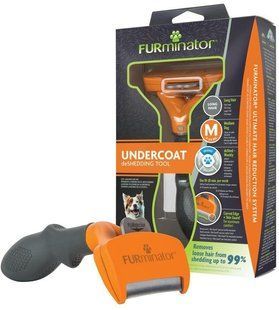 FURminator Фурмінатор для собак з довгою шерстю розмір М 691655СПЕЦЦЕНА фото