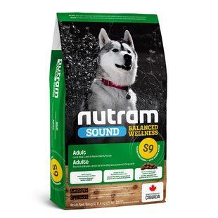 Сухий корм S9 Nutram Sound Balanced Wellness Lamb Adult dog 11.4 кг для дорослих собак з ягням S9_(11.4kg) фото
