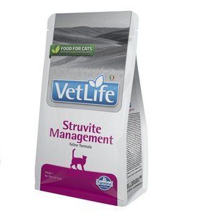 Фарміна сухий корм Vet Life Management Struvite дієт. харчування 400 г 163592 фото