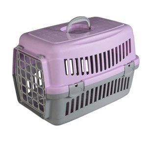 Переноска AnimAll CNR-102 для котів і собак, сіро-фіолетова, 48.5&times;32.5&times;32.5 см 160430 фото