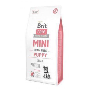 Сухой корм Brit Care GF Mini Puppy для щенков миниатюрных пород, с ягненком, 7 кг 170775 фото