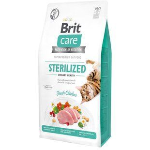Brit Care Cat GF Sterilized Urinary Health 7 кг Сухий корм для стерилізованих кішок всіх порід 171285/0723 фото