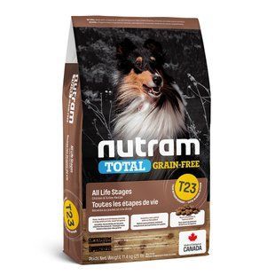 Сухий корм T23 Nutram Total Grain-Free Turkey, Chicken & Duck 11.4 кг для цуценят і дорослих собак T23_(11,4kg) фото