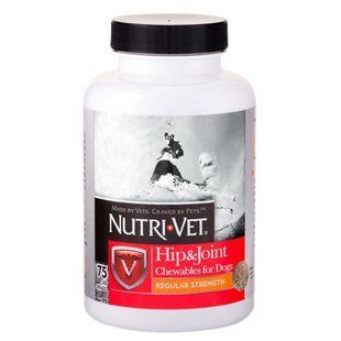 Nutri-Vet Hip & Joint Regular 1 рівень, хондроїтин та глюкозамін для 1271 фото