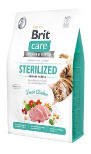 Корм Brit Care Cat Sterilized Urinary Health 2 кг для стерилізованих котів всіх порід 171286/0730 фото