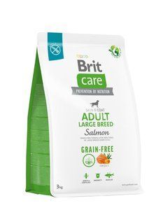 Сухой корм Brit Care Dog Grain-free Adult Large Breed для собак больших пород, беззерновой с лососем, 3 кг 172203 фото