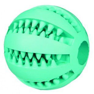 Игрушка для собак мяч Denta Fun с запахом мяты, резина, 6 см TX-32880 фото