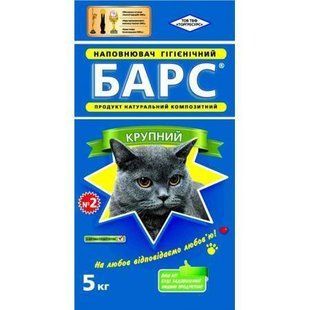Барс №2 Бентонітовий наповнювач для туалету 5 кг, великий 3-7 мм, з ароматом лаванди tv1962 фото