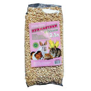 Кукурудзяний наповнювач д/гриз. "Пухнастики Ecocorn", 2,5л кукуруза2,5л фото