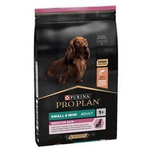 Сухой корм Purina Pro Adult Small & Mini Sensitive Skin для собак мелких пород, с лососем и рисом, 3 кг 12272215 фото