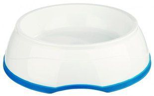 Миска для собак з охолоджуючим ефектом Cool Frech 1 л / &oslash;20 см, білий / синій TX-24959 фото
