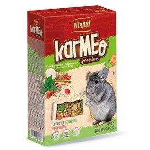 ВІТАПУЛ корм KARMEO премiум для шиншил 450г, 1600К 111124 фото