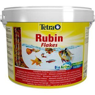 Корм Tetra Rubin 10 л / 2,05 кг хлопья для окраски рыб 769922 фото