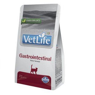 Фарміна сухий корм Vet Life Gastrointestinal дієт. харчування, при захворюванні ШКТ, 400 г 25197 160385 фото