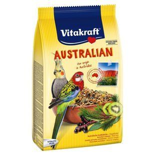 Корм для середніх австралійських папуг Vitakraft Australian 750 г 21644 фото