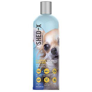 SynergyLabs Shed-X dog добавка для вовни собак, проти линьки 237 мл 519 фото