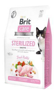 Корм Brit Care Cat GF Sterilized Sensitive 2 кг для стерилізованих котів з чутливим травленням 171290/0761 фото