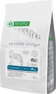 NP SC WHITE DOGS White Fish ALL SIZES & LIFE STAGES корм для собак 4 кг. NPSC47590 фото