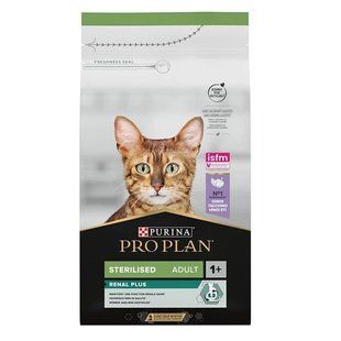 Сухий корм Purina Pro Plan Cat Sterilised Turkey для стерилізованих котів, з індичкою, 3 кг 12524316 фото