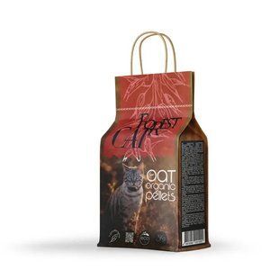 Наповнювач для котячого туалету Forest Cat Oat Organic Pellet 3 кг - вівсяний FC1400 фото