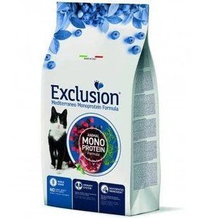 Сухий корм Exclusion Adult Chicken для дорослих котів всіх порід, з куркою, 12 кг 5193 фото
