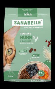 Сухий корм для котів Bosch Sanabelle Sensitive with chicken 400 гр 857104 фото