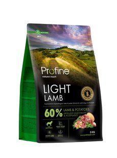 Корм Profine Light Lamb and Potatoes для собак с избыточным весом с ягнятиной и картофелем 3 кг 173082 фото