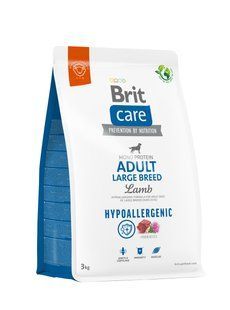Brit Care Adult Large Breed Lamb & rice&nbsp;3 кг Корм для взрослых собак крупных пород с мясом ягненка и рисом 172221 фото