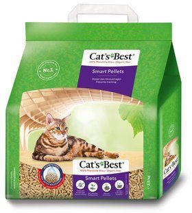 Наповнювач Cat&rsquo;s Best Smart Pellets для котячого туалету, Дерев'яний, 5л/2.5кг JRS320213/2135 фото