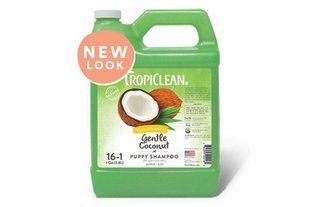 Шампунь TropiClean Gentle Coconut Pet Ніжний кокос для кошенят і цуценят 3,8 л 60128 фото