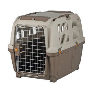 Перенесення для собак Skudo 5 до 35 кг 65х59х79 см, сірий / коричневий TX-39743 фото