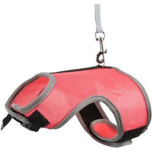 Шлея-жилетка поводок Trixie Harness with Leash для морських свинок 13-17х18-25 см кольори в асортименті TX-61512 фото