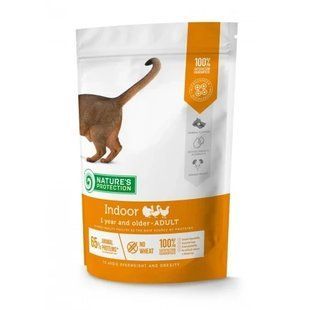 Сухий корм Natures Protection Indoor для котів живуть в приміщенні, 400 г NPS45763 фото