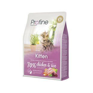 Profine Cat Kitten 2 кг сухий корм для кошенят від 1 до 12 місяців, з куркою і рисом 170560/7640 фото