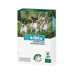 Bayer Kiltix нашийник для собак від бліх та кліщів 35 см 114 фото