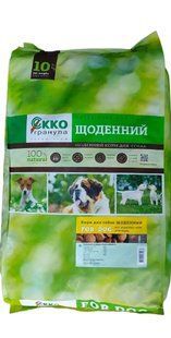 Сухий корм Екко гранула Щоденний для собак середніх та великих порід з куркою 10кг 999228 фото