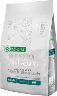 Сухий корм для собак Nature\'s Protection Superior Care Sensitive Skin&Stomach Adult All Breeds 1.5 кг NPSC45792 фото
