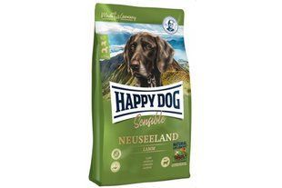 Сухий корм Happy dog Neuseeland 4 кг для дорослих собак з чутливим травленням, з ягням 3533 фото