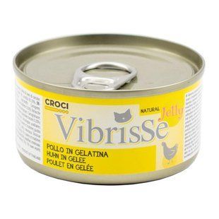 Консерва для кошек VIBRISSE JELLY, куриное филе в желе, 70г C1018421 фото