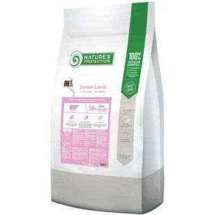 Сухой корм Natures Protection Junior Lamb All Breeds для щенков, 18 кг NPB46034 фото