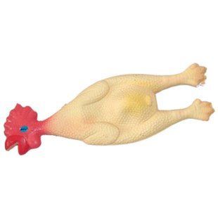 Игрушка для собак Croci Курица, латекс, пищалка, 24см C6098517 фото