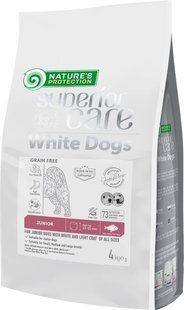 NP SC WHITE DOGS GRAIN FREE White Fish JUNIOR ALL SIZES корм для собак 4 кг. NPSC47596 фото