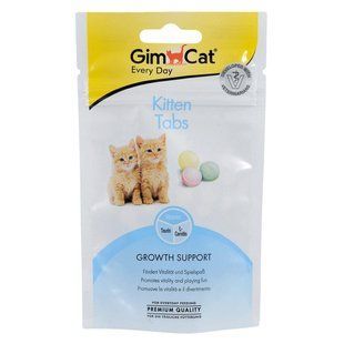 Вітамінізовані ласощі GimCat Every Day Kitten для кошенят, 40 г G-426174 фото