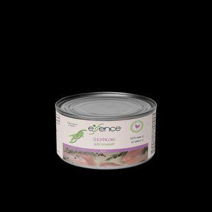 Вологий корм для кошенят Essence з куркою, 200 г 20383 фото