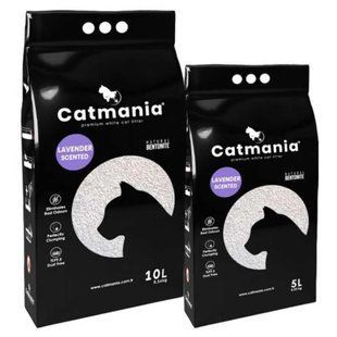 Бентонитовый наполнитель Catmania лаванда+фиолет. гранулы, 5л CTMN-003-1 фото