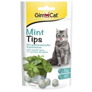 Лакомство для кошек GimCat Mint Tips 40 г (мята) G-418742 фото