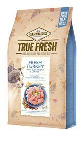 Сухой корм Carnilove True Fresh Cat для взрослых кошек, с индейкой, 340 г 172159 фото